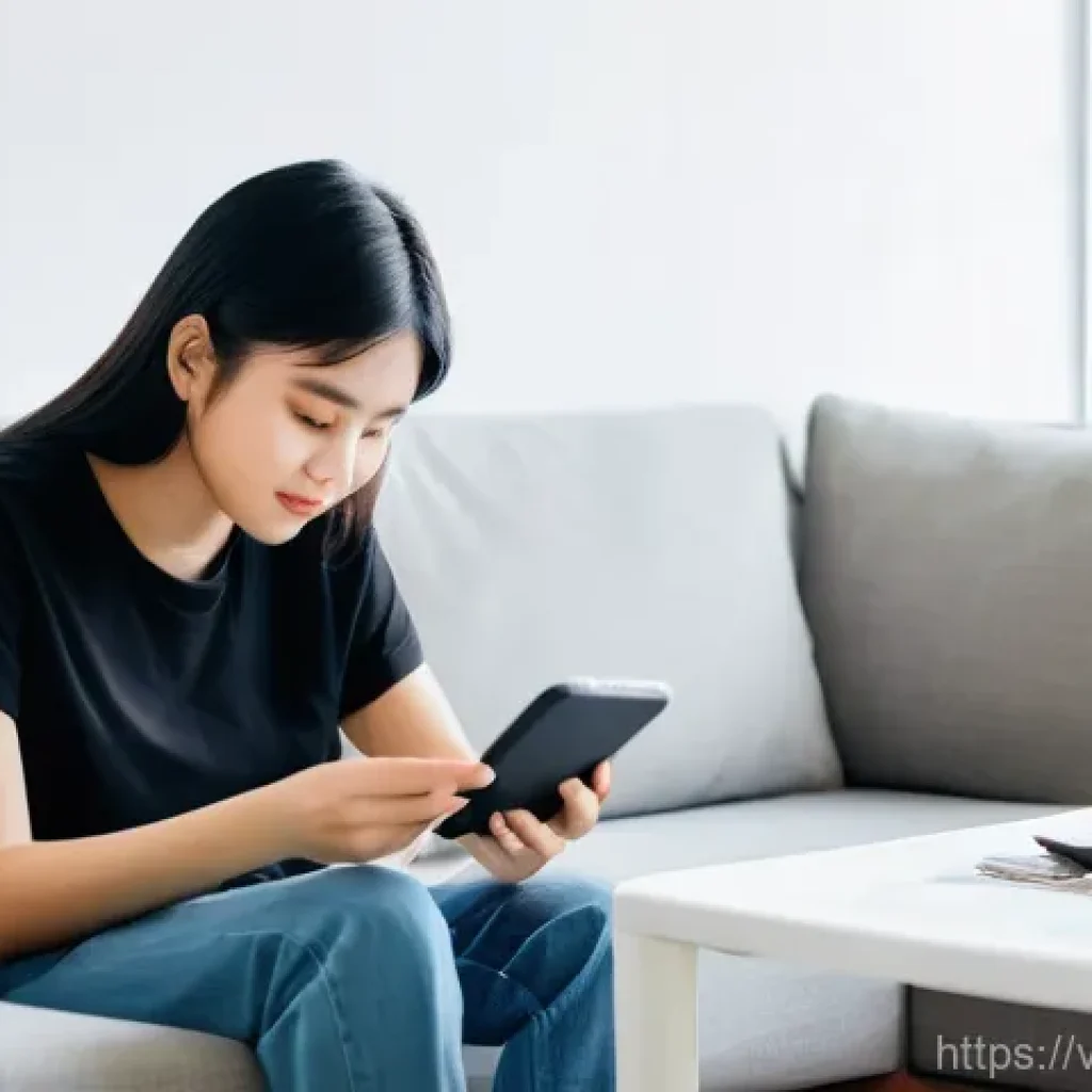 성공적인 습관 형성을 위한 심리학적 접근 - **Prompt:** A young Vietnamese woman, early 20s, with short, stylish black hair, sits on a comfortab...